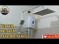 HOW TO INSTALL SINGLE WATER HEATER / Uma Rangkada