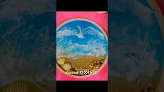 Baby Cord Preservation in Ocean Theme- Part 1|DIY Resin Keepsake #resin #babykeepsake #preservation