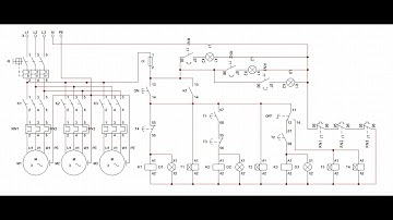 Thiết kế hệ thống điều khiển tuần tự 3 động cơ không đồng bộ 3 pha theo thời gian trên CADe-SIMU.