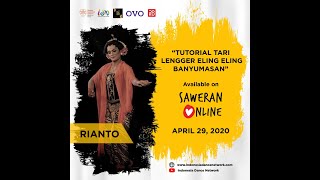 Rianto  - Tutorial Tari Lengger Eling Eling Banyumasan
