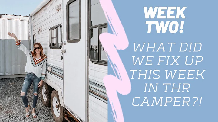 Week *TWO* Of Redoing My Boutique Camper!
