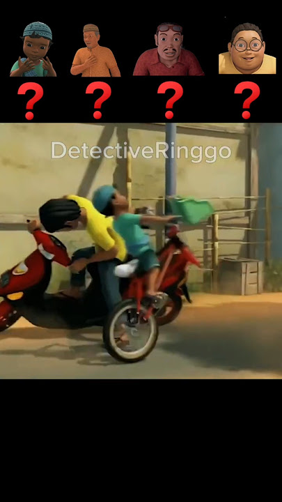 Denis naik motor kebanyakan gaya😭 #dontol #denis #adit #upinipin #aditsopojarwo #jarwo #sopojarwo