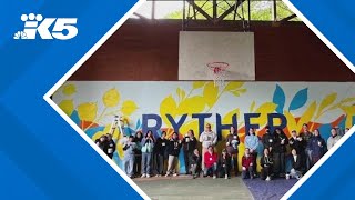 One-day community mural completed by Seattle behavioral services nonprofit