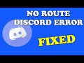 Discord RTC Connecting/no route error [FIX] 2021