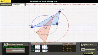 Interactive Math Simulations - Geometry Rotation