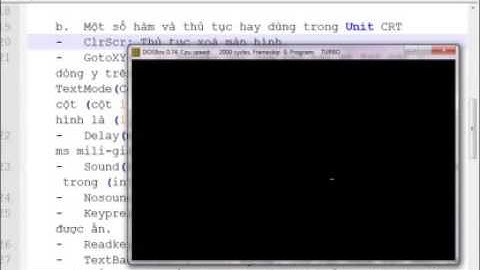 Lập trình Pascal  Bài 8   Unit P1   Vietsource net   YouTube