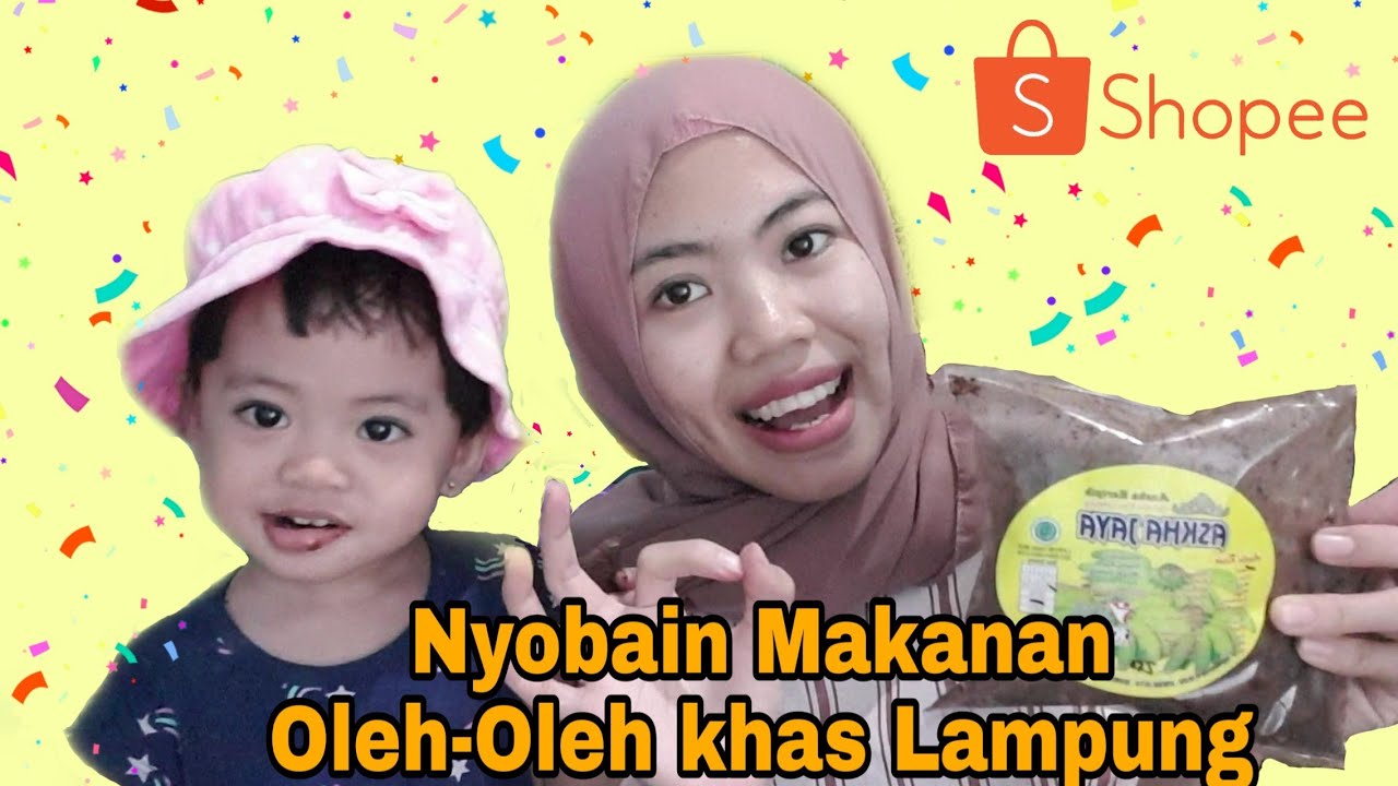 #jajananlampung #makananlampung Nyobain Makanan Oleh-Oleh Khas Lampung