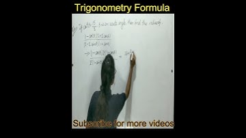 Short trick to learn trigonometry formula VVI Question in 30 sec. #ssc #ssccgl #job