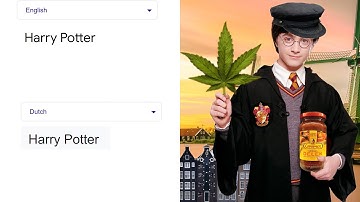 Harry Potter in different languages meme