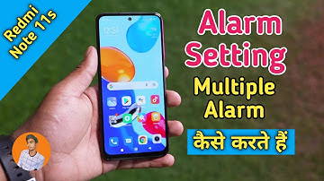 How To Set Alarm in Redmi Note 11s , Redmi Note 11s Main Alarm Kaise Set Kare