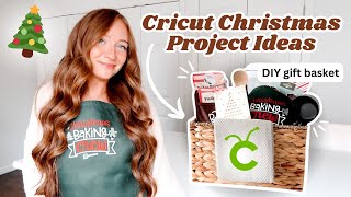 DIY Holiday Gift Basket With the Cricut Joy Xtra 😍🎄 | Cricut Christmas Project Ideas by Amy Makes That 4,421 views 6 months ago 12 minutes, 1 second