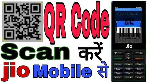 Scan QR Code In Jio Phone | uktechnoworld