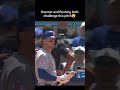 Both the batter and catcher ABS Challenge the same pitch #mlb #umpire #baseball