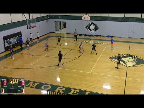 Moreland Ridge Middle School vs Boys A Tournament Mens Varsity Basketball