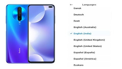 How to change language in redmi k30 5G | language Kaise change kare | language setting