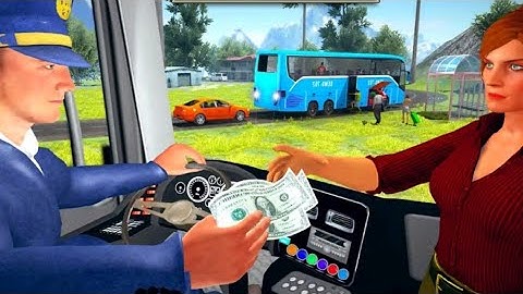 offroad bus driving simulator 2019  mountain bus android gameplay