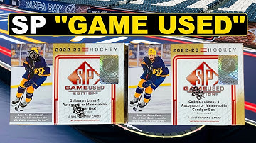 I GOT BLUE BALLED! - Opening 2 Boxes of 2022-23 SP Game Used Hockey Hobby