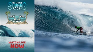 WEBCAST - Competition Day 3  - 2024 ISA World Surfing Games