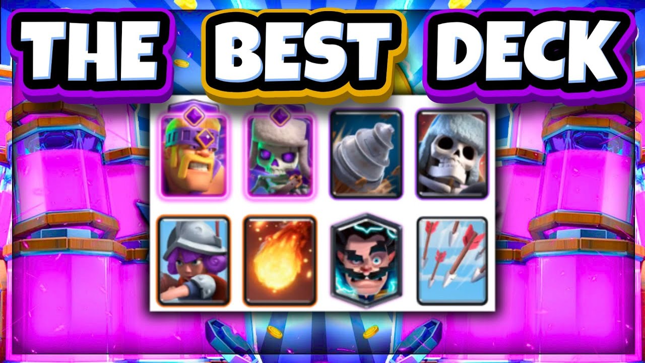 Triplex Deck 100% WinRate Deck for TRIPLE ELIXIR! *Best TOURNAMENT Deck* - YouTube