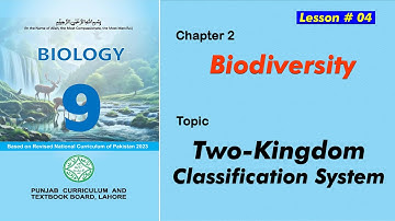 Two kingdom classification system | New Syllabus Biology 9th Class |Chapter 02 | PEN Academy