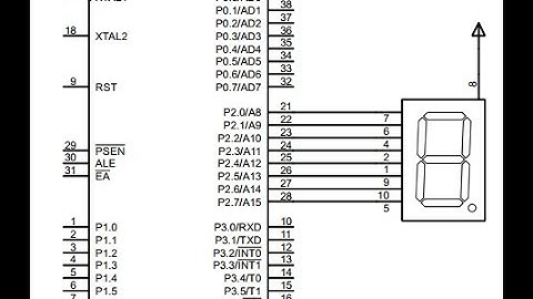 [Tự Học 8051] Điều Khiển Led 7 Đoạn