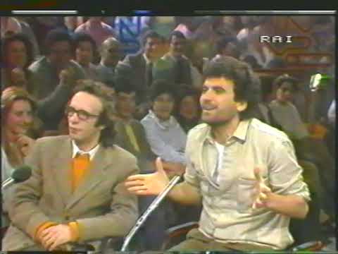 Massimo Troisi, Roberto Benigni e Gianni Minà - BLITZ RAI 1984