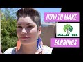 Dollar Tree Holo Earrings??? How to Cut Plastic on Your Cricut Explore Air 2 or Maker!