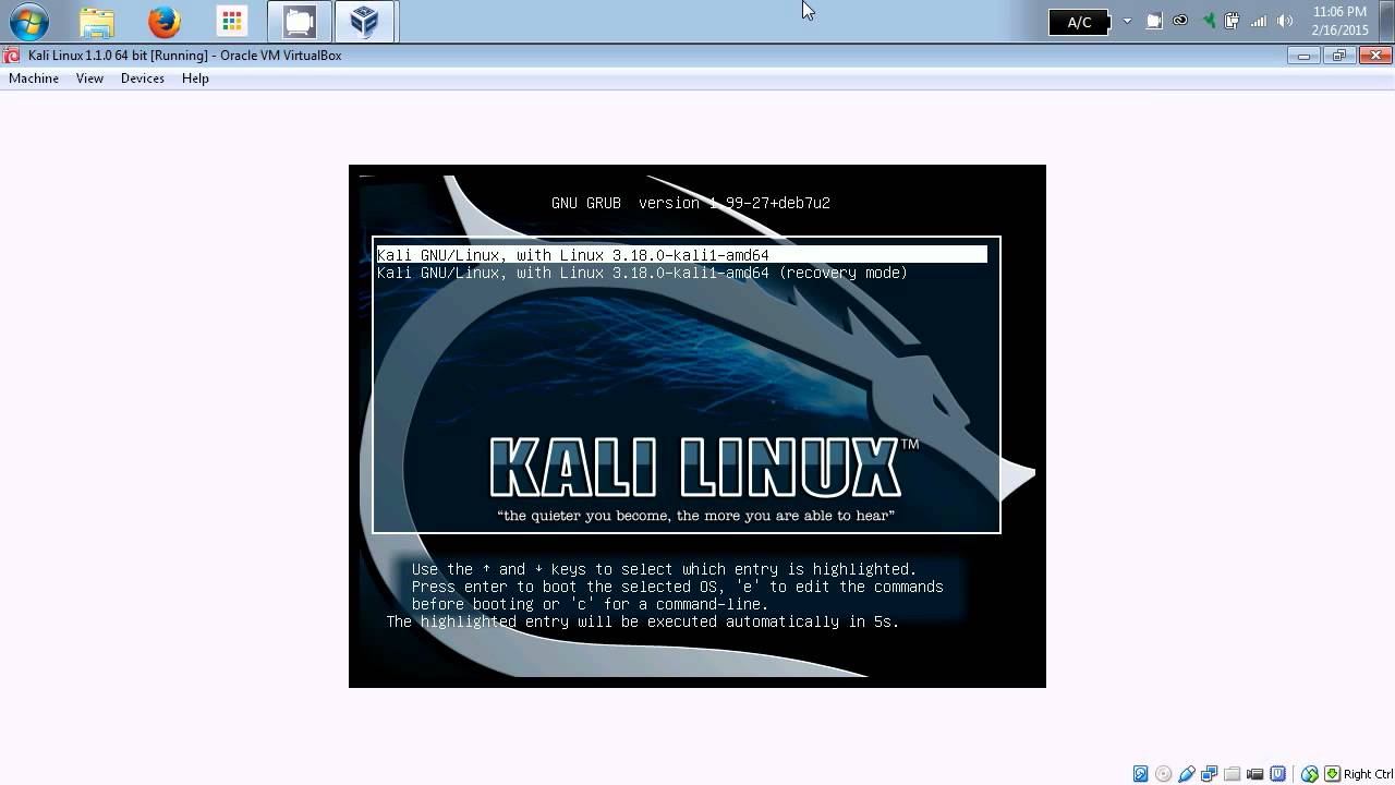 kali linux virtualbox 64 bit image kali linux virtualbox 64 bit image