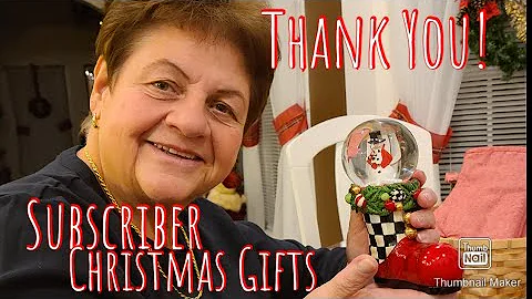 Subscriber Gifts! Christmas 2022 Thank You!