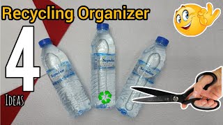 DON'T THROW AWAY PLASTIC BOTTLE /4 Superb organizer Ideas made of Plastic bottle _Recycle Ideas♻️