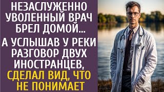 Незаслуженно Уволенный Врач Брел Домой… А Услышав У Реки Двух Иностранцев, Сделал Вид, Что Не Понял…