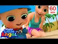 Hot And Cold ♨️ | Little Angel 😇 | Kids Learn! | Nursery Rhymes | Sing Along