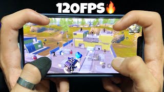 Finally 120 FPS‼️ IPHONE 13 PRO 🔥 | HANDCAM |PUBG Mobile⚡️