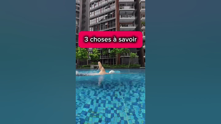 Comment on fait pour se relâcher quand on nage le crawl ?