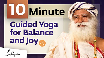 A 10-Minute Yoga for Balance and Joy