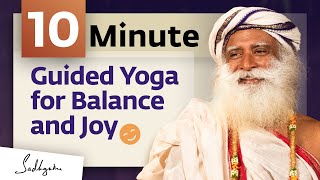 A 10Minute Yoga for Balance and Joy