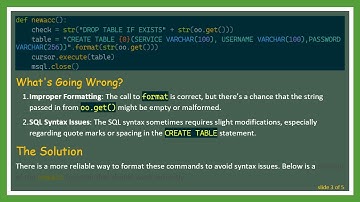 Fixing the MySQL Connector Syntax Error in Python
