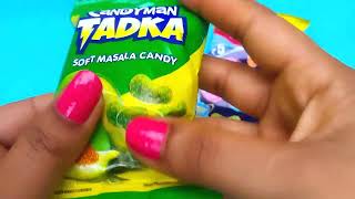 candy man tadka | candy man soft masala candy | jelimals sparkles | unboxing jelimals #asmr #candy screenshot 5
