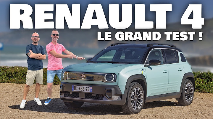 Essai Renault 4 : notre grand test de la nouvelle R4 électrique !