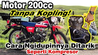 Motor Trail Mesin Parutan Kelapa!