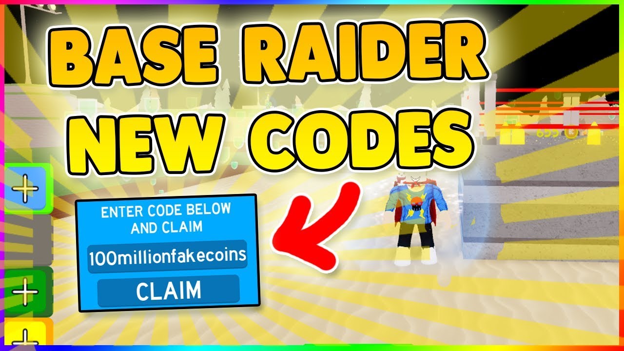 Codes For Base Raiders