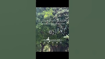 فدعا ربه اني مغلوب فانتصر ففتحنا السماء بماء منهمر #قرآن #قران_كريم #راحة_نفسية #تلاوة_خاشعة #لايك