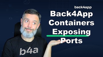 Exposing Docker Ports in Back4App Containers