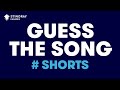 Guess the song by the lyrics challenge shorts