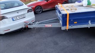 Tesla Model 3 Çeki Demiri Ve Römork Takma Yapı Market Turu
