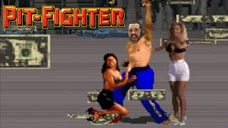 PIT FIGHTER (Mega Drive) TENTANDO ZERAR COM TODOS OS PERSONAGENS