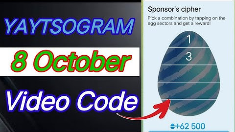 YAYTSOGRAM Daily Cipher Code 8 October| YAYTSOGRAM Daily Cipher | YAYTSOGRAM Code #yaytsogram