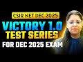 CSIR NET DEC 2025 Test Series|VICTORY 1.0 Test Series for CSIR NET Questions Practice|By Vaishali