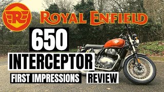 ROYAL ENFIELD | NEW | interceptor 650 | Review | First impression