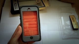 Waterproof iPhone 5S case by OtterBox - the Armor Series - unboxing and closeup